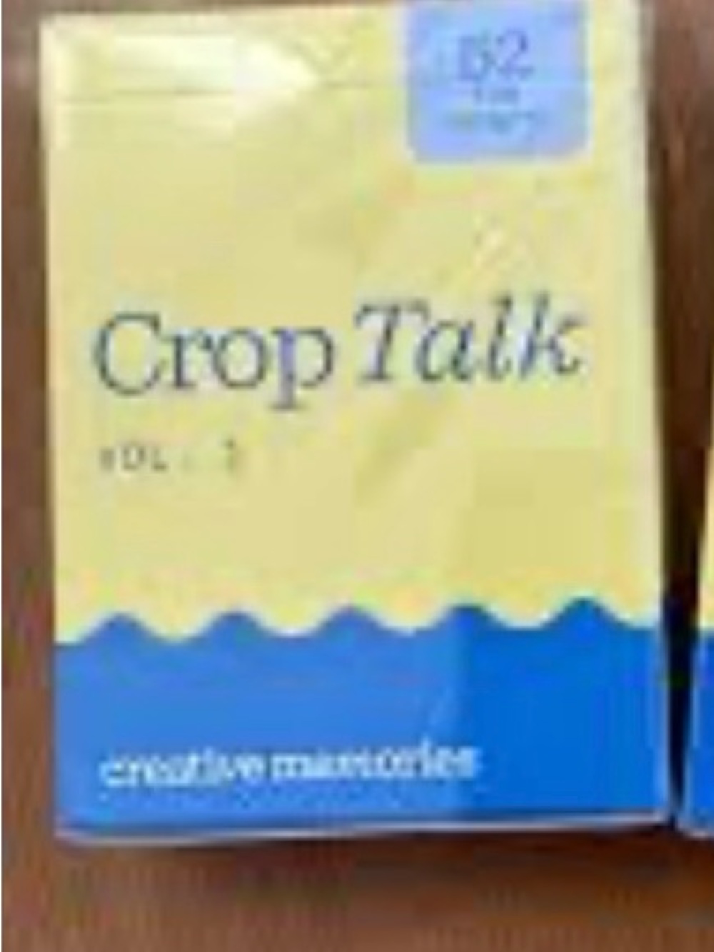 Creative Memories Crop cards. NIP
